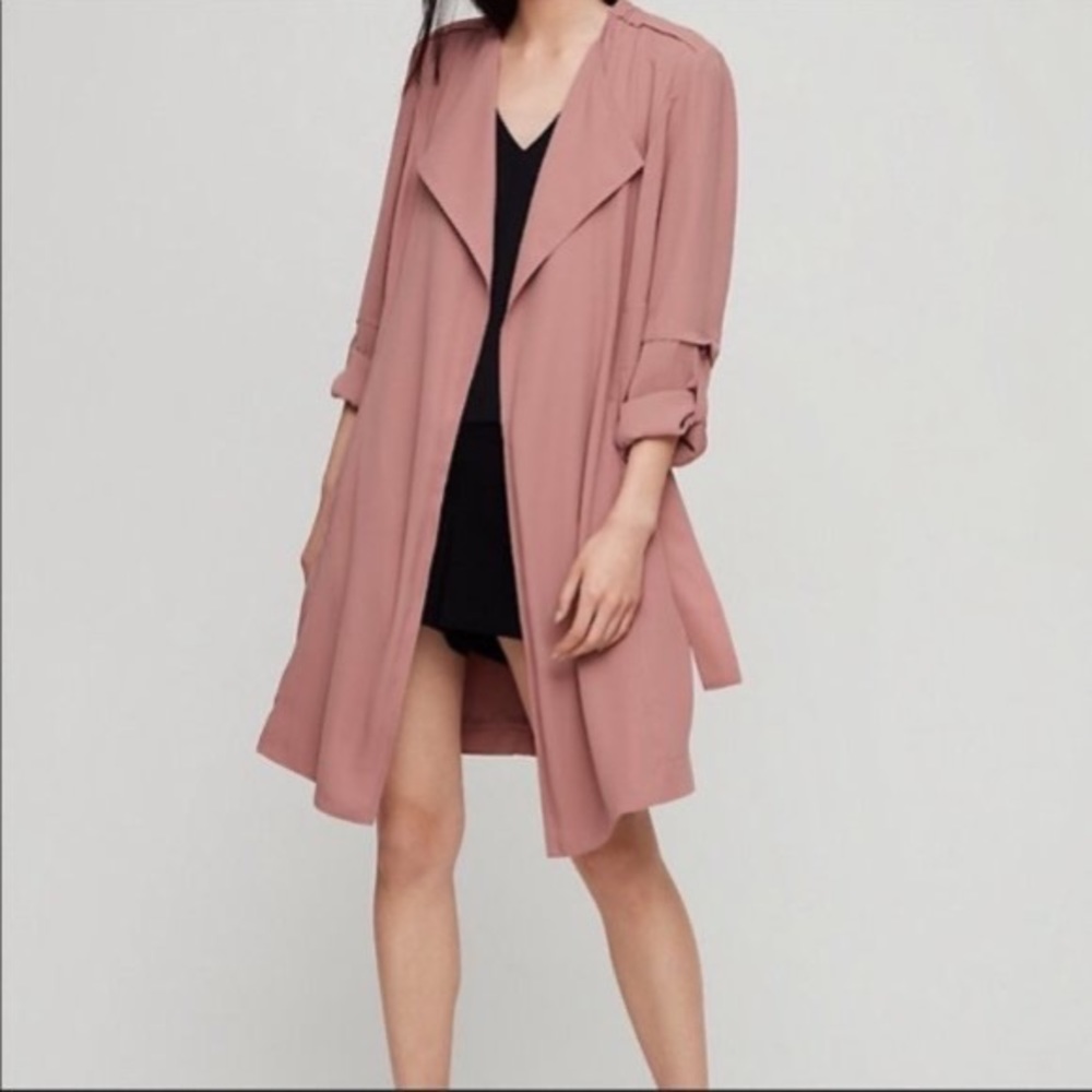 Aritzia Babaton Quincey Trench Jacket